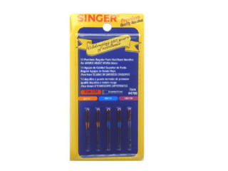 Singer Regular Point Machine Needle Size 11/14/16