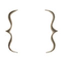 Sizzix - Movers & Shapers - Tim Holtz Dies - Photo Corners, Ornamental
