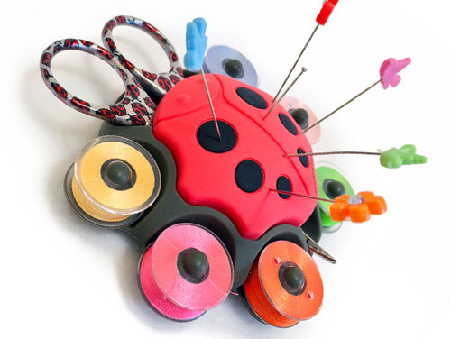 Smartneedle Sewing Caddy - Ladybug