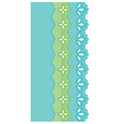 Spellbinders Die - Edgeabilitites - Classic Triple Scallop