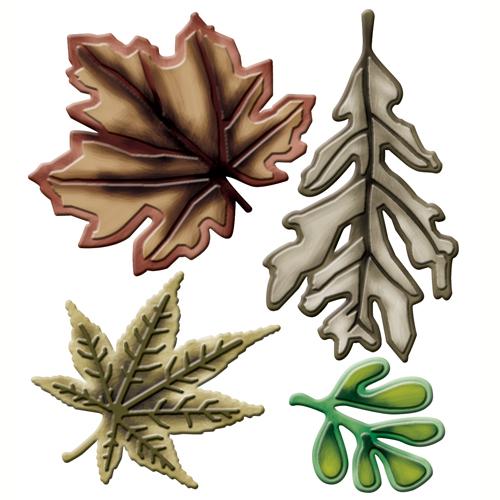 Spellbinders Die - Assorted Leaves