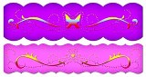 Spellbinders Die - Pierceabilities - 5 1/2" Fancy Scalloped Border