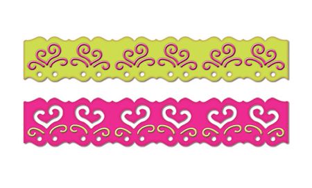 Spellbinders Die - Borderabilities Petite - Contemporary Hearts