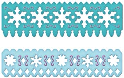 Spellbinders Die - Borderabilities Petite - Snowflake