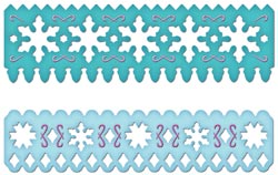 Spellbinders Die - Borderabilities Petite - Snowflake