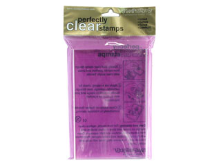 Stampendous Perfectly Clear Stamps Acrylic Block Handle Large 4" x 6"