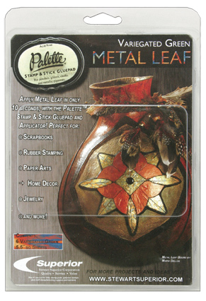 Stewart Superior Palette Stamp & Stick Metal Leaf