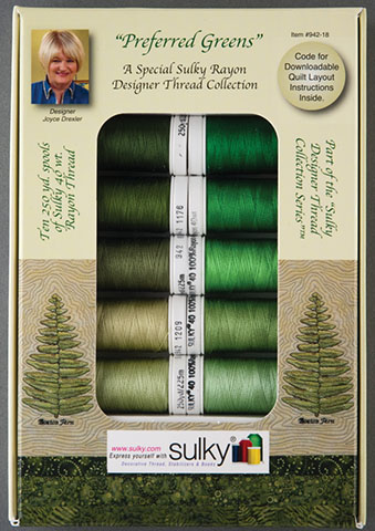 Sulky Assortment - Joyce Drexeler's Preferred Greens