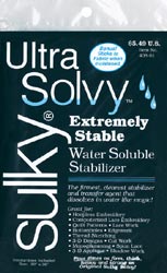 Sulky Ultra Solvy Stabilizer Package 19.5"x 36" Clear