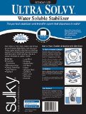 Sulky Ultra Solvy Stabilizer Package 19.5"x 3 yd Clear