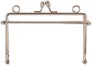 Sunbelt Metal Purse Frame 5"X3-1/2" Silver