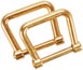 Sunbelt Fasteners Purse Hardware - Flair Loops 2 piece - Gold