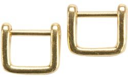 Sunbelt Fasteners Purse Hardware - 5/8" Loops 2 piece - Gold