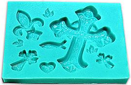 Sweetbrier Molds Push Molds - Renaissance Crosses