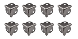 Advantus - Tim Holtz Idea-ology Metal Box Corners w/fasteners
