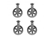 Advantus - Tim Holtz Idea-ology Metal Pulley Wheels 4/pkg