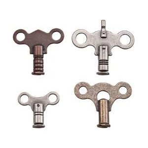Advantus - Tim Holtz Idea-Ology Metal Clock Keys 4/Pkg