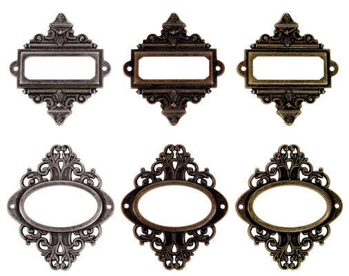 Tim Holtz Idea-ology Ornate Plates