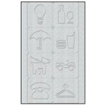 Tim Holtz Grungeboard Icons - Plain