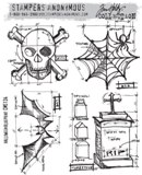 Tim Holtz Stamps - Halloween Blueprint