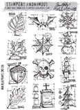 Tim Holtz Stamps - Mini Blueprints