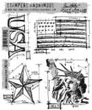 Tim Holtz Stamps - Americana Blueprint