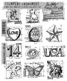 Tim Holtz Stamps - Mini Blueprints 2