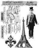 Tim Holtz Stamps - Paris Memoir