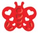 Marvy Uchida Clever Lever Extra Jumbo Silhouette & Embossing Punch - Heart Butterfly