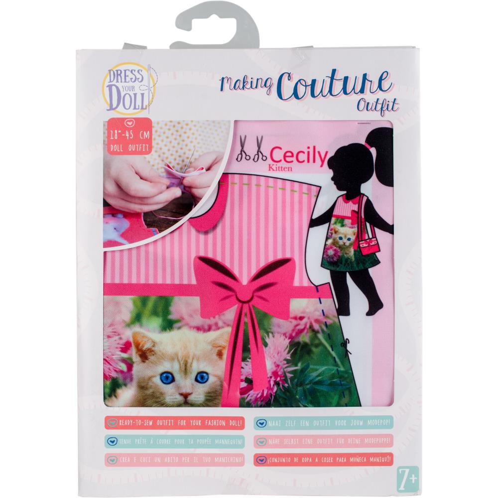 Dress Your Doll - Cecily Kitten