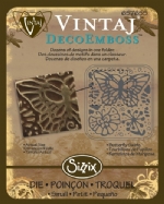 Vintaj Sizzix DecoEmboss Die - Butterfly Swirls