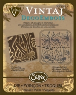 Vintaj Sizzix DecoEmboss Die - Dragonfly Pond