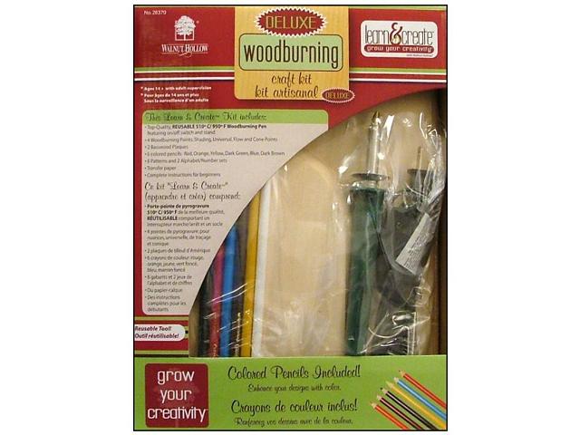 Walnut Hollow Learn & Create Kits Deluxe Woodburning Kit