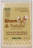 Warm & Natural Cotton Batting - Baby 45" x 60"