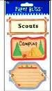 Westrim Paper Bliss Embellishment - Scouts