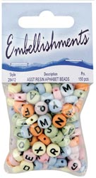Westrim Alphabet Beads - Colors