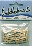 Westrim Miniature Embellishments - Clothespins