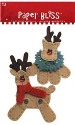 Westrim Paper Bliss Felt Christmas Embellishment -  Deer Friends