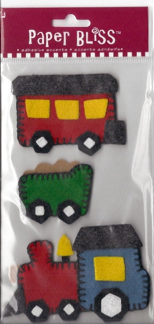 Westrim Paper Bliss Felt Christmas Embellishment - Train