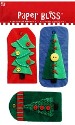 Westrim Paper Bliss Felt Christmas Embellishment  - Tree Tags