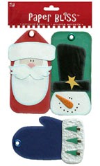 Westrim Paper Bliss Christmas Embellishment - Holiday Tag Along