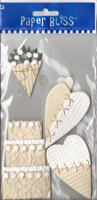 Westrim Paper Bliss Embellishment - Wedding Bliss