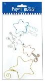 Westrim Crafts Paper Bliss Wire Collection - Stars