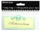 Westrim Paper Bliss Dimensional Bag Tags - A Star Born