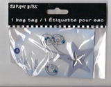 Westrim Paper Bliss Dimensional Bag Tags - Star Fun To/From