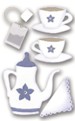 Westrim Paper Bliss Embellishment - Time For Tea