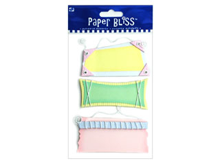 Westrim Paper Bliss Signs Pastel Collection 3 pc