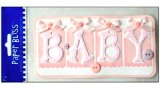 Westrim Paper Bliss 3D Titles Baby Pink