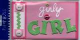 Westrim Paper Bliss 3D Titles Girly Girl