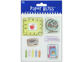 Westrim Paper Bliss epoxy Stickers School